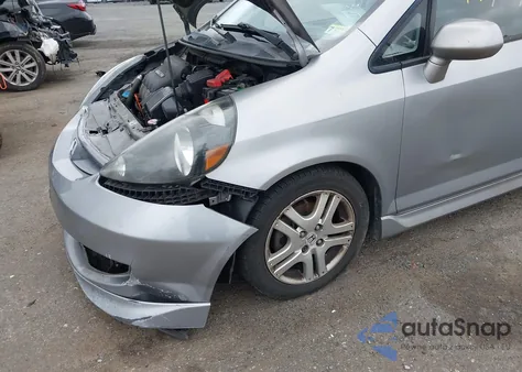 2007 Honda Fit Sport из США, поврежденный, VIN JHMGD38607S027483